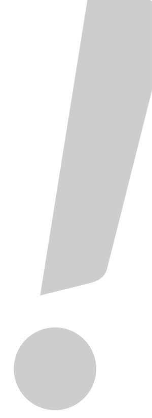 point d'exclamation, logo de la fve