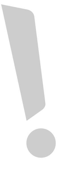 point d'exclamation, logo de la fve